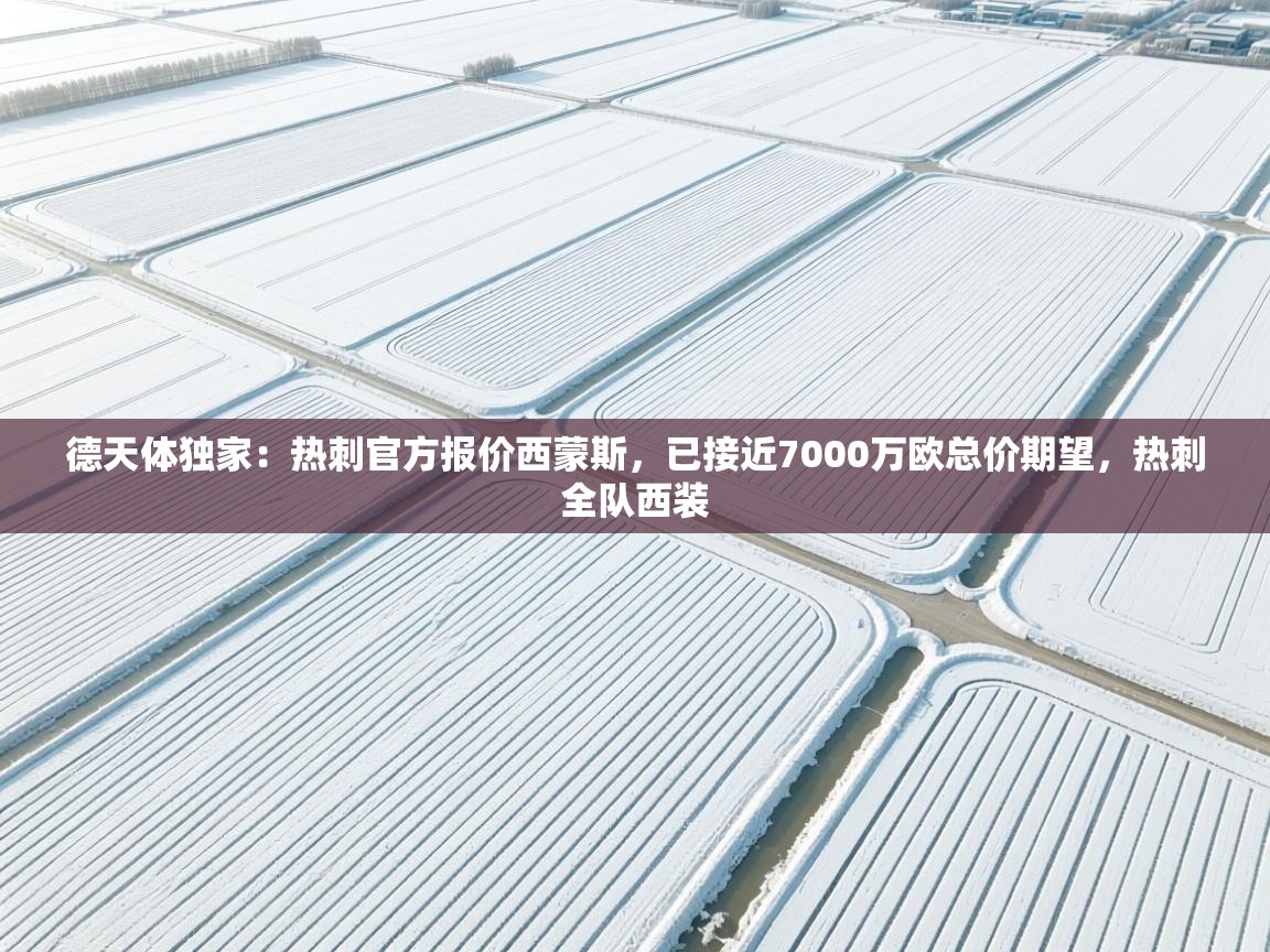 蓝鲸体育app电脑-德天体独家：热刺官方报价西蒙斯，已接近7000万欧总价期望，热刺全队西装  第4张